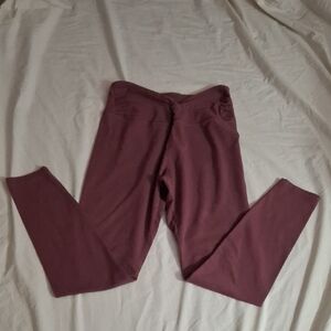 PINK Victoria's Secret Mauve Leggings